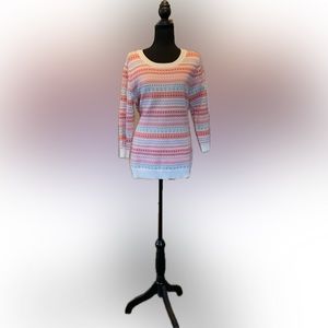 New York and Company Women’s/Ladies sweater, size medium, multi color